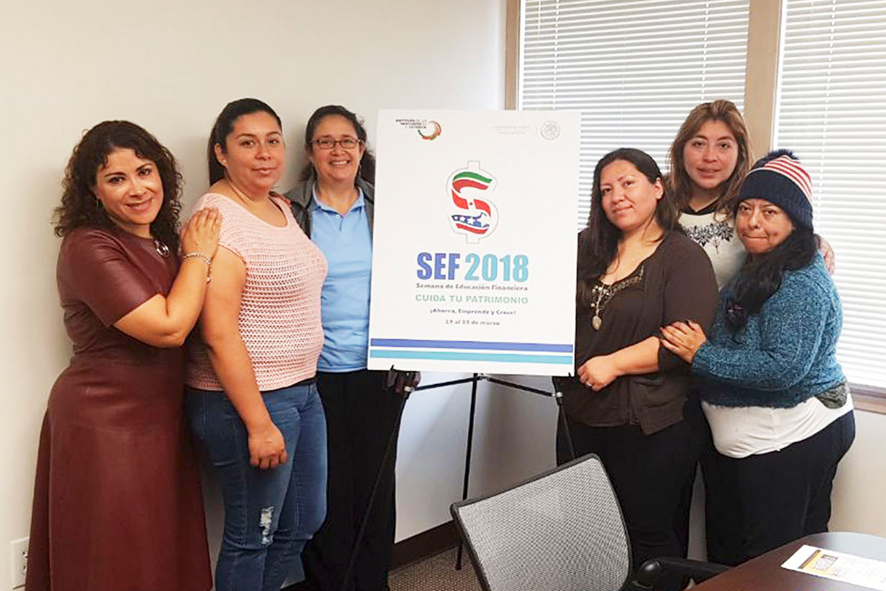 Talleres en la SEF 2018 Consulado Santa Ana