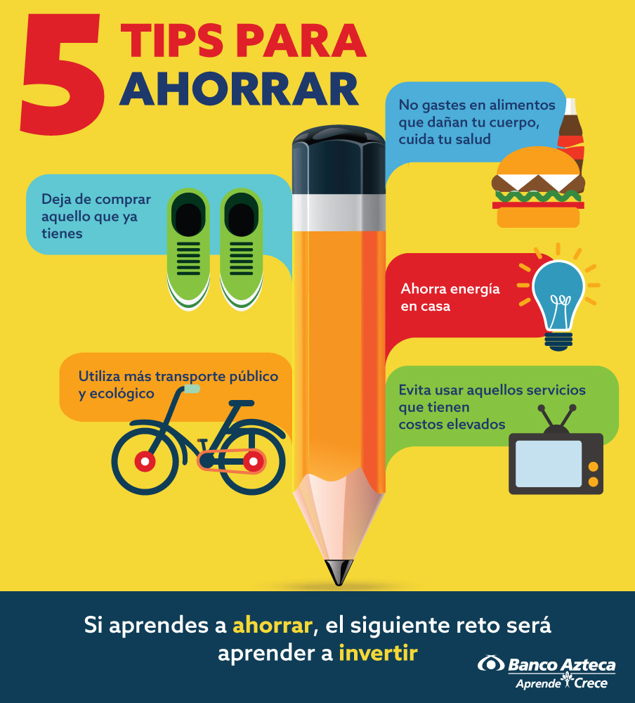 5 tips para ahorrar